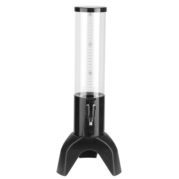 Beer Tower Beer Dispenser Beer Tower Dispenser Beer Tap Tower Bar Accessories 1.5L Three Legged Clear Beer Tower Beverage Dispenser For Parties Home Bar Accessories