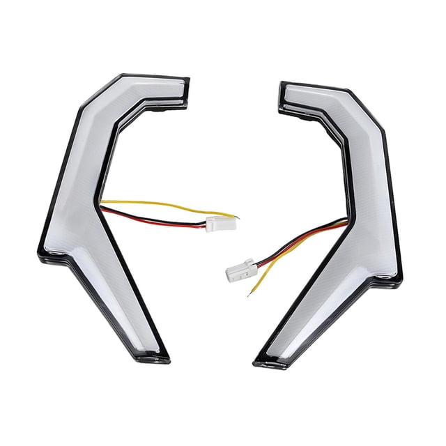 Luces de colmillo de señal de giro Zulema para motocicleta