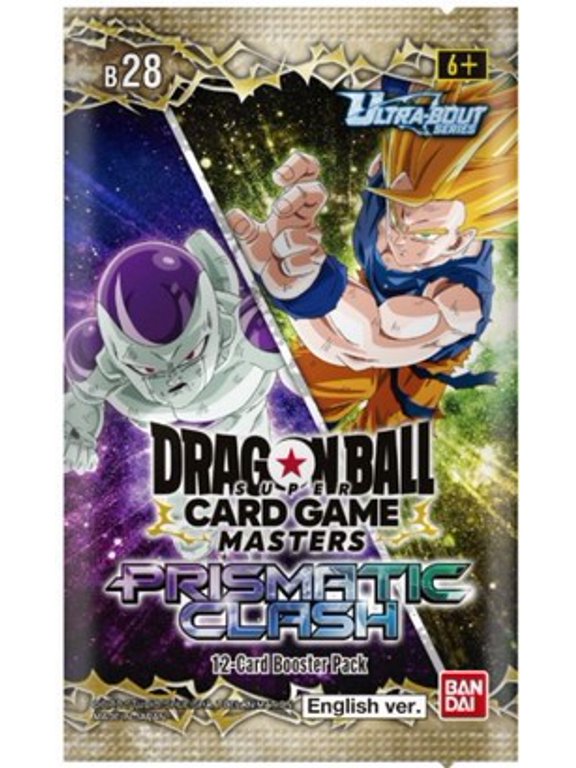 Collectible Dragon Ball Super Masters New Series #1 Famous Showdowns Booster Pack (12 Cards)