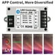 thumbnail image 3 of Controlador Bluetooth para Luces LED RGB/RGBW, Controlador de Luces LED RGB, Control por Aplicación de Teléfono para Luces LED RGB 5050 3528, 3 of 5