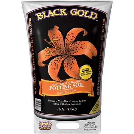 Black Gold Seedling - Black Gold 1402040 16 QT U 16 Quart All Organic Potting Soil