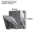 thumbnail image 2 of Case Compatible iPad Air4/5 10.9, Separation Detachable Magnetic Case , Transparent Back Cover, 2 of 5