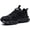 Black, variant on AUXDIQ Safety Sneakers Women Lightweight Steel Toe Shoes Puncture Proof Industrial Work Trainers