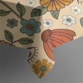 thumbnail image 4 of Colorful Mushroom Flower Light Pattern Rectangle Tablecloth 60"x120",Waterproof Polyester Rectangle Table Cloth, Wipeable Spillproof Polyester Tablecloth for Dining, Camping, Indoor and Outdoor, 4 of 6
