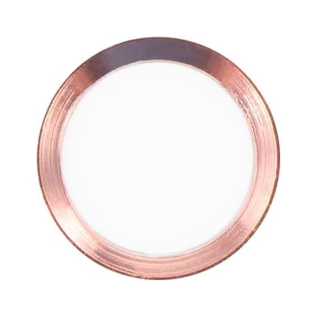 Matsuzay Teléfono Botón de inicio Cubierta de aluminio Tablet Botones Protector Smartphone Actualizar Accesorios Reemplazo para 7/6/5S Teléfono y Comunicación oro rosa blanco