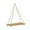 Beige, variant on Nordic Style Wooden Retro Hanging Rack Wall Decoration Household Hanging Shelf With Twine
