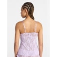 thumbnail image 3 of No Boundaries Lace Flyaway Cami Top, Women's XS-XXXL, 3 of 6