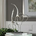thumbnail image 2 of Bowery Hill Contemporary Bird Sculpture in Silver and Bronze, 2 of 3