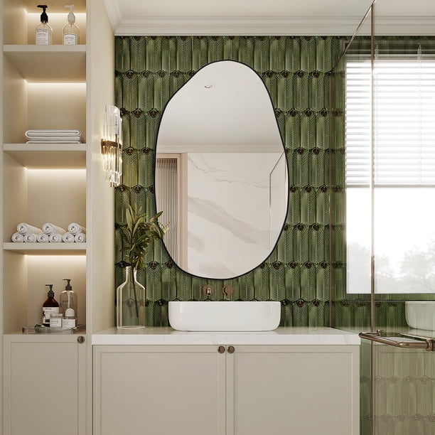 Miroirs asymétriques – une touche unique dans la décoration