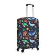 thumbnail image 3 of Daiia The Underwater World Luggage Cover, Thickened Washable Travel Luggage Covers, Elastic Unique Baggage Covers for 18-20 inch Luggage-Large, 3 of 9