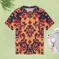 thumbnail image 5 of Paisley T Shirts Basic T-Shirt Short Sleeve Ladies Tee Shirt Summer Graphic Clothing, 5 of 5
