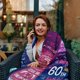 thumbnail image 2 of LHSHID 60th Birthday Gifts For Women 60 Birthday Gifts For Women Throw Blankets 60 Year Old Gifts For Women 60th Birthday Gift Ideas Gifts For 60 Year Old Woman 50x60in, 2 of 5