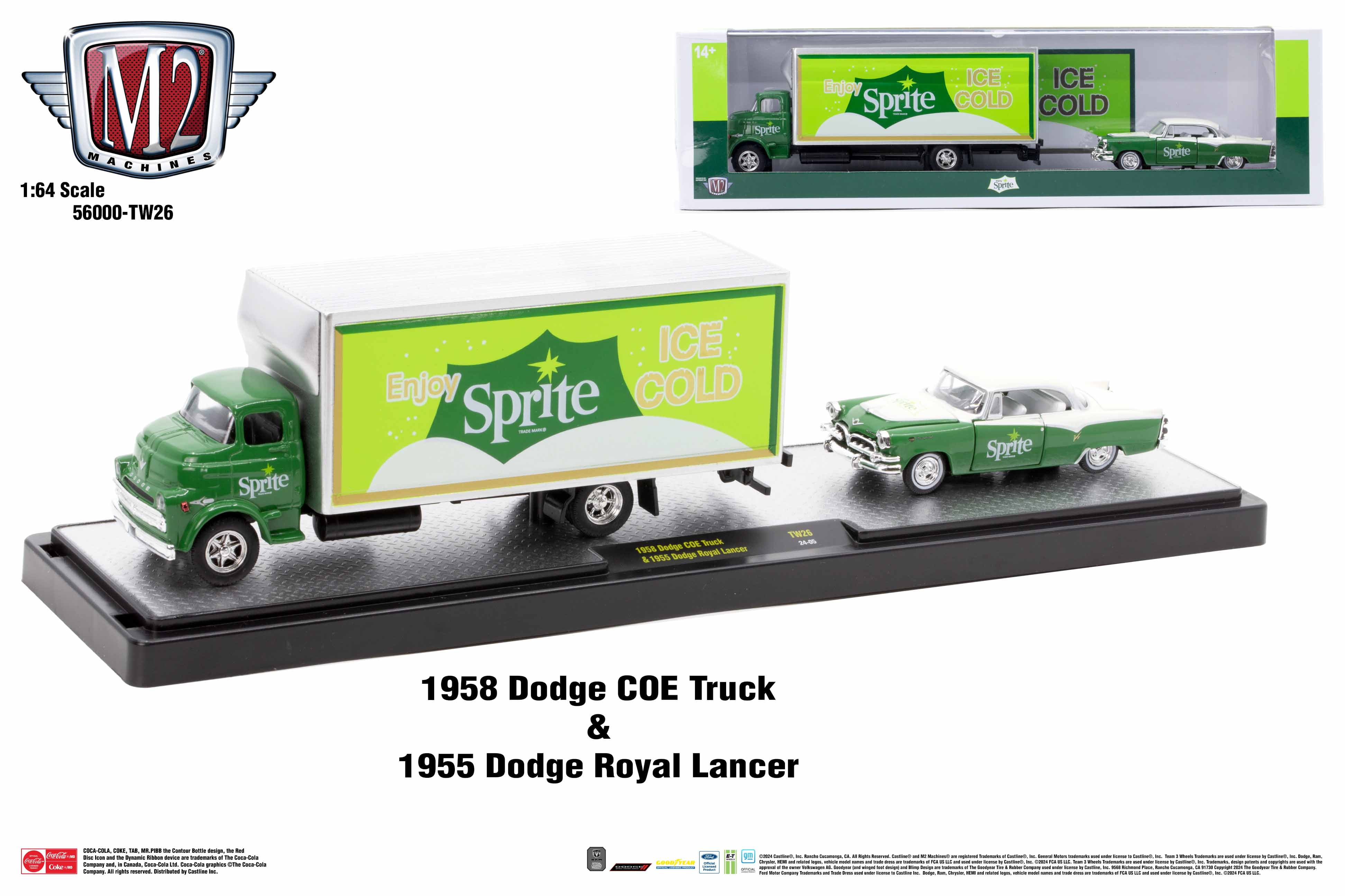M2 Machines Auto-Haulers Release 70 - 1974 Dodge Ramp Truck