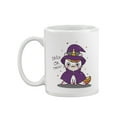 thumbnail image 2 of Trick Or Treat Unicorn Witch Mug - Image by Shutterstock,, 2 of 4