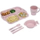 thumbnail image 1 of Dinnerware Set, Wheat Straw Dinnerware Set, Set of 6 Lightweight Wheat Straw Plates, 1 of 1