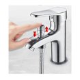 thumbnail image 3 of Shower Mixer Tap Single Hole Hot and Cold Dual Use Alloy Faucet, 3 of 3