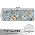 thumbnail image 5 of Kitchen Rugs Sets Of 2,Pioneer Flower Floral Print Pattern Anti Fatigue Kitchen Mat Rugs Non Slip Washable,Decorative Kitchen Floor Mats for Kitchen,Sink,Laundry,17"X47", 5 of 5
