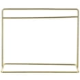 thumbnail image 3 of Golden Iron Doll House Garment Rack for Decoration Mini Coat Hanger Clothes Organizer, 3 of 3