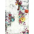 thumbnail image 2 of Ogren, Sarah 18x24 Gold Ornate Wood Framed with Double Matting Museum Art Print Titled - Floral I, 2 of 4