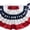 3x6 FT, variant on Guvpev 2 Pack Heritage American Flag Bunting, 36" x 72" USA 250th Anniversary Patriotic Bunting Decorations, Red, White & Blue, American 4th of July Pleated Fan Flag for Porch, Garden & Yard Decor