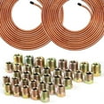 thumbnail image 6 of Upgraded Brake Line Tubing Kit - 25 Ft. of 3/16 Copper Coated Flexible Tube, Roll 25 ft 3/16" (Includes 16 Fittings), 6 of 7
