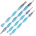 thumbnail image 3 of JUYA Quilling Slotted Tools with Stainless Steel Head (4-pc Set, Blue), 3 of 4