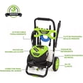 thumbnail image 4 of Greenworks Pressure Washers PRO 2300 PSI 2.3 GPM Corded Electric Pressure Washer, PWMA Certified, 4 of 7