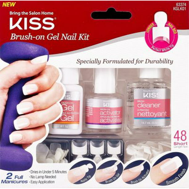 Brush On Gel Nail KGLK01 1 Pack - Walmart.com