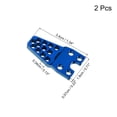 thumbnail image 2 of 2Pcs RC Car Shock Absorber Mount Metal Adjust Height Angle Stand for SCX10 90046 D90 D110 RC Car, Dark Blue, 2 of 5
