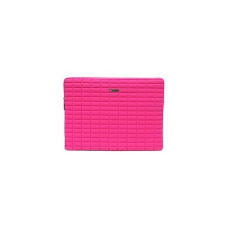 Abbi New York 15 inch Neoprene Sleeve Laptop Bag, Pink