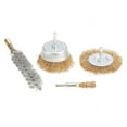 thumbnail image 4 of FELTECHELECTR Lot de 4 Kit de Polissage d'Outils Rotatifs Brosse à Roue Métallique Élimination de la Rouille Cylindrique en Forme de Bol 1 Po, 4 of 8