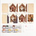thumbnail image 4 of Christmas 3D Wooden House Diamond Painting Kit, DIY Holiday Village Craft Art Set with Beaded Decoration for Christmas Tree Hanging Ornament, Tabletop Display and Seasonal Home Decor (Tree), 4 of 10
