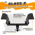 thumbnail image 3 of Kojem Class 2 Trailer Hitch 1-1/4" Receiver Compatible with 2000-2013 Chevrolet Impala /2014-2016 Impala Limited Towing Hitch, 3 of 11