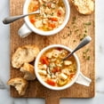 thumbnail image 3 of Progresso Traditional Chicken Rice with Vegetables Canned Soup, 19 oz, 2 Pack, Ready to Eat Hearty Meal Soup, Shelf Stable Pantry Food with Bowl, 3 of 5