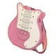 thumbnail image 2 of Bolso de hombro con forma de guitarra para mujer, de piel sintética, ligero, tipo bandolera. Rosa, 2 of 9