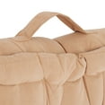 thumbnail image 6 of SAFAVIEH Gardenia Solid Floor Pillow, 19" x 19", Champagne, 6 of 7