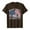 Brown, variant on LUOGENLI Male T-shirts for Mens Men's Never Forget September 11 2001 Memorial Day Short Sleeve Round Neck T Shirt Floral Bottom Shirt Tops Black XL