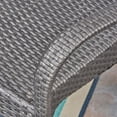 thumbnail image 2 of Noble House Baxley 6 Piece Wood Top Patio Dining Set in Gray, 2 of 13