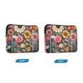 thumbnail image 7 of FORMRS 13-13.3 inch Laptop Sleeve Case Soft Carrying Quilted Computer Bag Cover, Large Colorful Flowers, 7 of 7