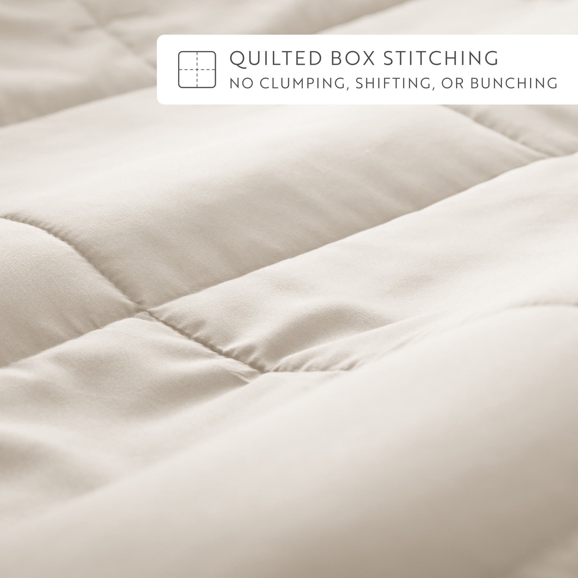Noble Linens 8-Piece Ivory Bed in a Bag Microfiber Bedding Set, Twin