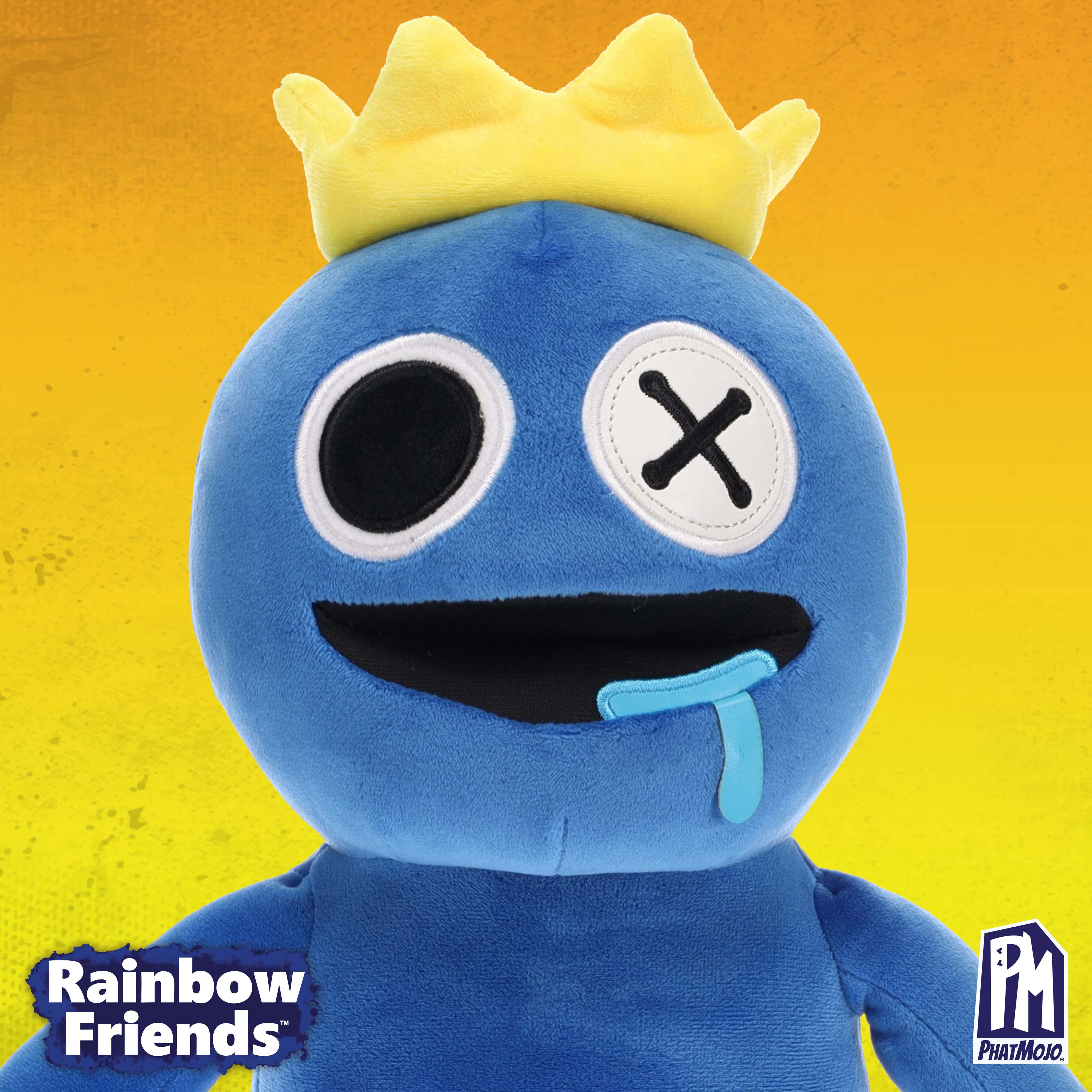 Rainbow Friends Blue Huge Plush, 24 inches Tall