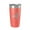 Coral, variant on Price Lake Map Tumbler Travel Mug Insulated Laser Engraved Coffee Cup North Carolina 20 oz Coral