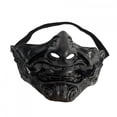 thumbnail image 1 of Máscara de samurái, accesorio de regalo para fiesta, cosplay, juego de carnaval, disfraz, juego de rol, 1 of 8