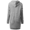 thumbnail image 3 of MixMatchy Women's Casual Oversized Long Sleeve Fleece Hoodie Sweatshirts Loose Hooded Pullover Tunic (S~3X), 3 of 5
