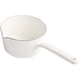 thumbnail image 2 of Nvzi Olla para leche con pico esmaltado, cacerola para leche, calentador de cacerolas, vajilla esmaltada (1,2 litros), color blanco, 2 of 4