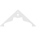 thumbnail image 4 of Ekena Millwork 48"W x 22"H x 1"P (11/12) Pitch Heath Architectural Grade PVC Gable Pediment, 4 of 5