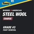 Rhodes American Steel Wool, Course Grade 3,12pad