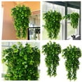 Wisteria Hanging Flowers with Lights 2pcs Hanging Hanging Vine For Wall