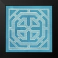 thumbnail image 2 of Vision Studio 12x12 Black Modern Framed Museum Art Print Titled - Tile Ornamentale V, 2 of 5