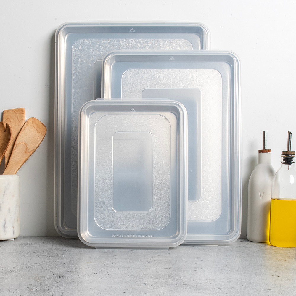 Nordic Ware Naturals 6 Piece Baking Sheet & Lid Set
